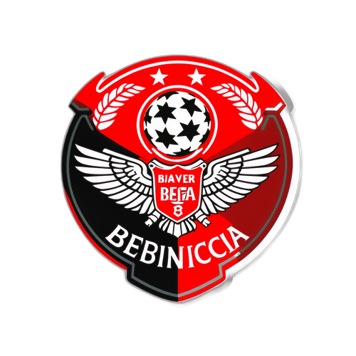 Chic design för matchen mellan Benfica och Bayern