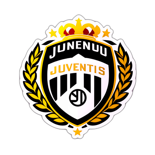 जुवेंटस का बोल्ड स्टिकर