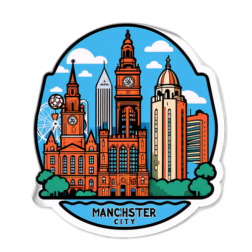 Lukisan Stiker Menarik Manchester City