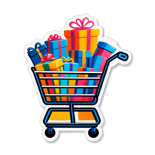 Chariot de cadeaux et remboursements