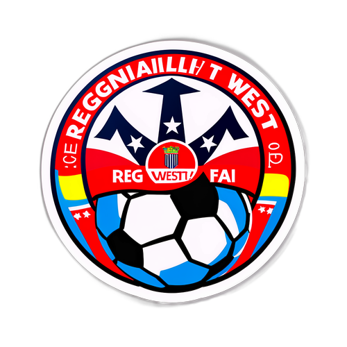 Regionalliga West Fan Aufkleber