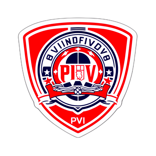 Sticker ya Nembo ya PSV Eindhoven