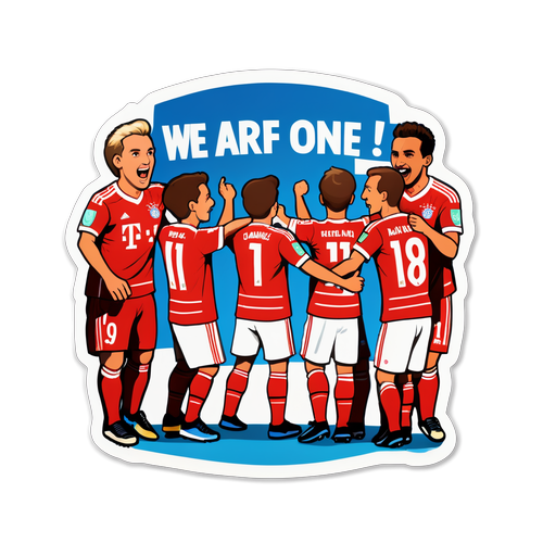 “Chúng Ta Là Một Gia Đình!” - Sticker Bayern Munich Kích Thích Niềm Đam Mê Bóng Đá!