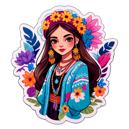 Jitka Boho ve módním outfitu