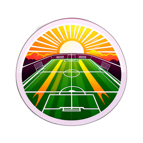 Padang Bola di Waktu Subuh