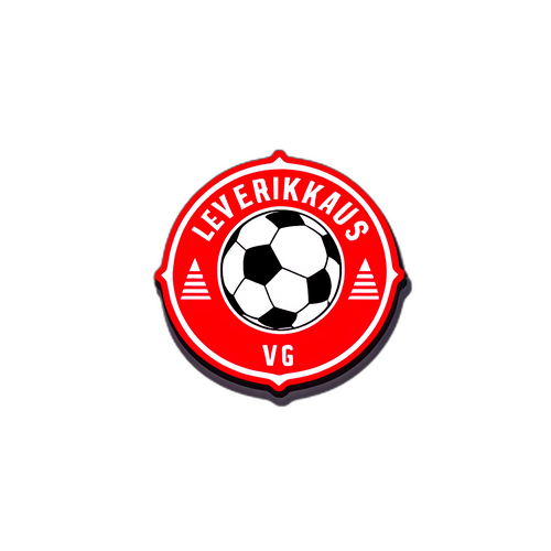 Leverkusen vs. Olympiakos minimalist sticker