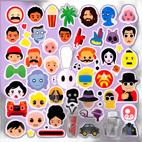 Collage de scènes emblématiques du cinéma