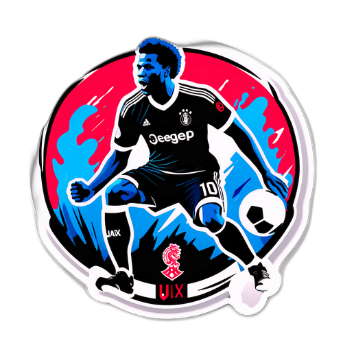 Sticker ya Ajax na Mchezaji Maarufu