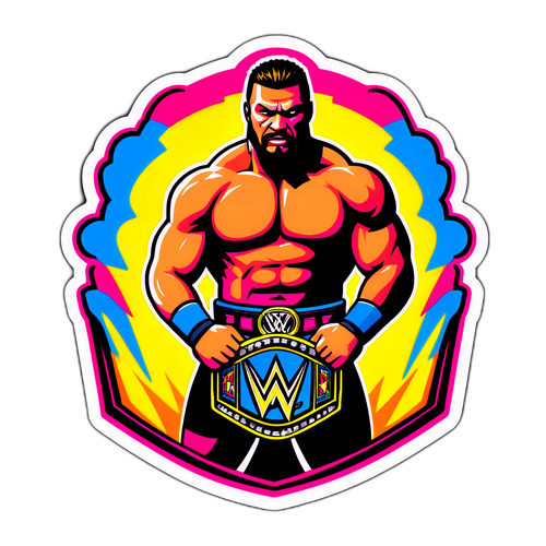डब्ल्यूडब्ल्यूई चैम्पियनशिप बेल्ट स्टिकर