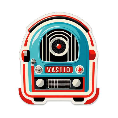 Scopri il Nostalgia Vintagizzata: Il Nuovo Sticker di Massimo Cotto che Unisce Radio e Modernità!