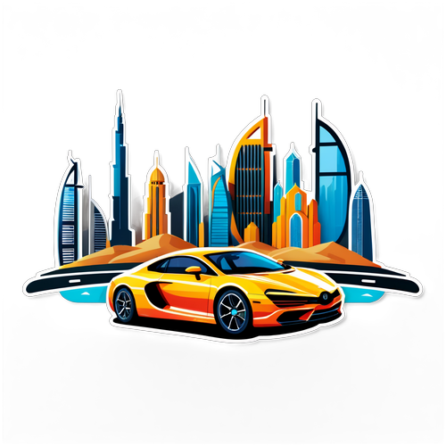 Sticker ya Dubai