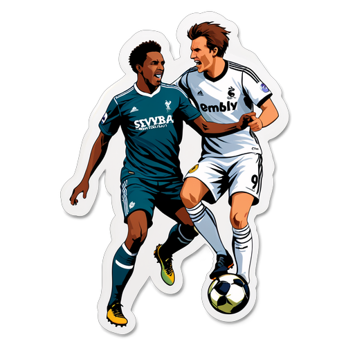 Sticker ya Mchezo wa Derby dhidi ya Swansea