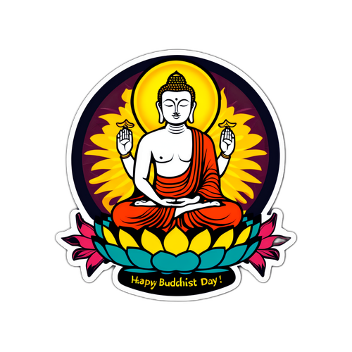 สติ๊กเกอร์วันสำคัญทางพุทธศาสนา