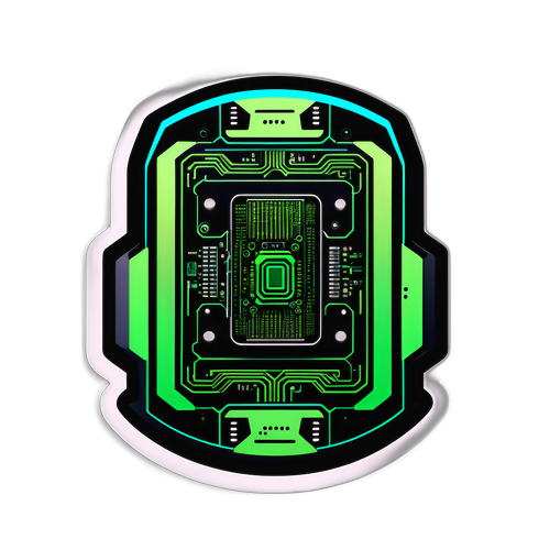 NVIDIA科技未來貼紙