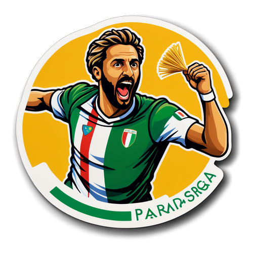 Stiker Menarik Merayakan Campuran Budaya Itali dan Bola Sepak dalam Serie A