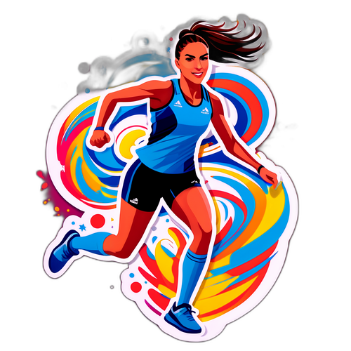 Energetisk Sportssticker