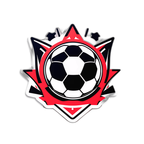 스포츠와 기술의 조화, AI 축구 스티커 디자인