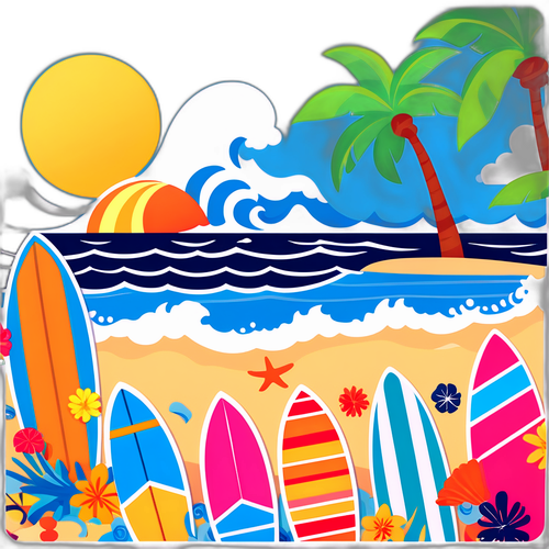 Montauk med Ikoniska Strandelement