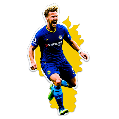 Sticker vui nhộn về trận đấu Djurgården với Chelsea