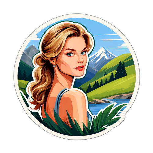 Eva Herzigová v Přírodě