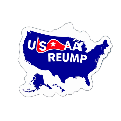 Sticker USA Donald Trump Grönland Kombination