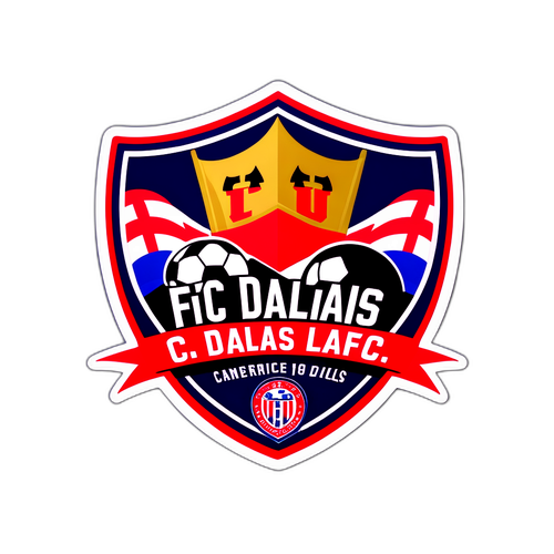Adesivo de Fusão FC Dallas e LAFC