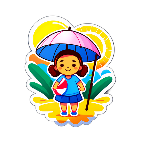 夏の暑さ対策キャラクター