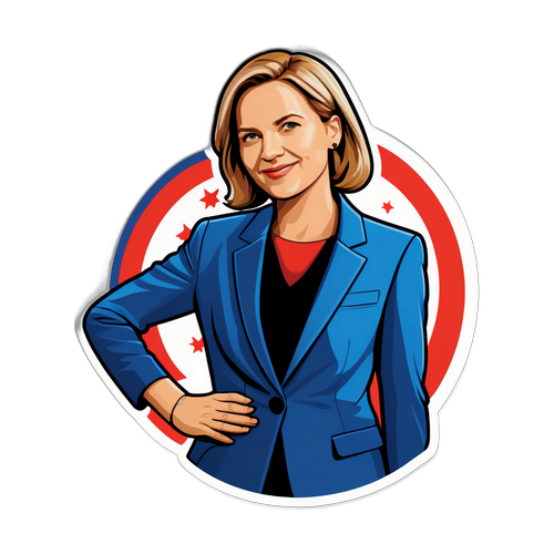 Julia Klöckner Sticker Design