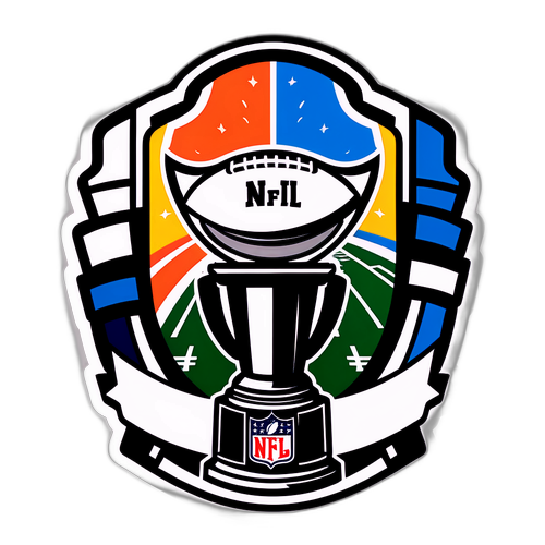 Sticker de la Trophée des Playoffs NFL