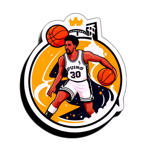 Adesivo retro delle squadre Spurs e Jazz in conflitto