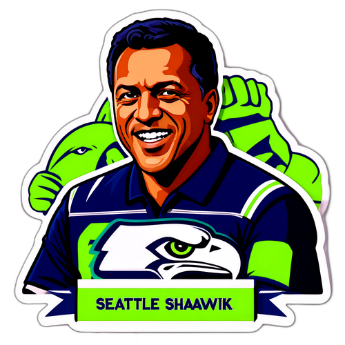 Motivational Seattle Seahawks Coach Sticker