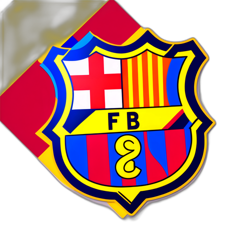 สติกเกอร์แสดงความภาคภูมิใจในทีมบาร์ซ่า