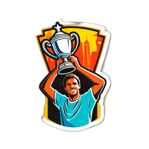 Stiker ATP Finals dengan Piala Juara