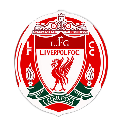 Sticker mit Liverpool FC-Logo