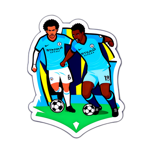 Fierce fotballkamp: Man City vs. Chelsea