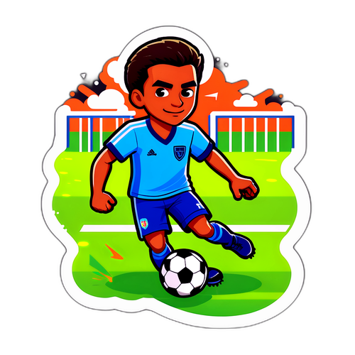 Ilustración de Gorostegui en escena de juego