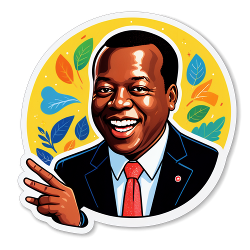 Sticker ya Mashujaa