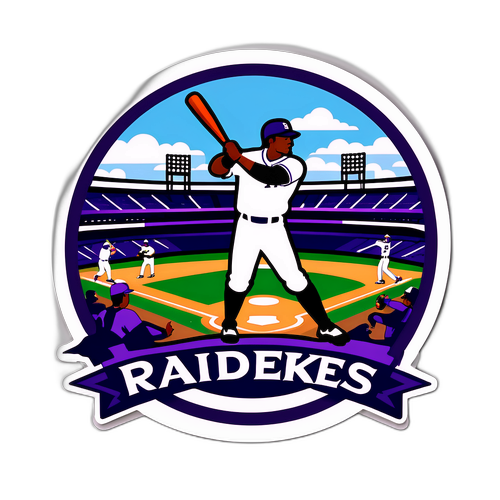 A Dynamic Baseball Scene: Padres vs Rockies
