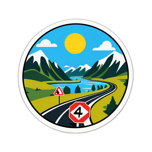 Sticker cu Peisaje Frumoase pe A7