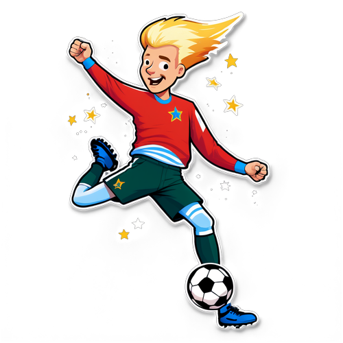 Ørjan Berg med fotball