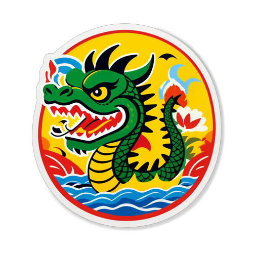 端午节传统文化贴纸