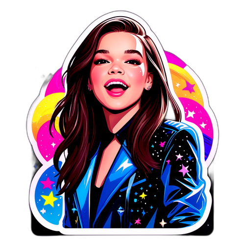 Hailee Steinfeld en una fiesta