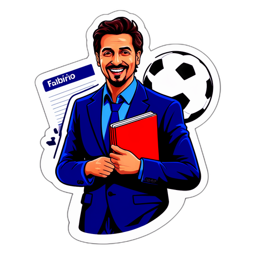 Fabrizio Romano'yu Temsil Eden Şık Sticker