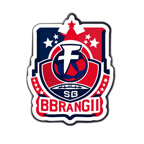 สติกเกอร์ที่สื่อถึงบรรยากาศการแข่งขันฟุตบอลระหว่างโบโลญญ่าและแบรนน์