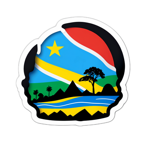 Kongomambo Minimalist Sticker