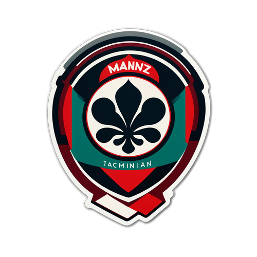 Stiker Bertema Mainz yang Minimalis