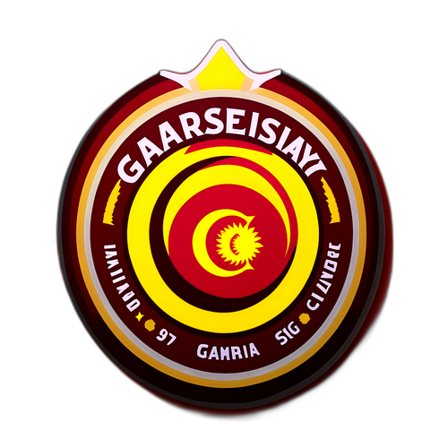 สติ๊กเกอร์ที่ออกแบบเพื่อสะท้อนความสำเร็จของทีมกาลาตาซาราย