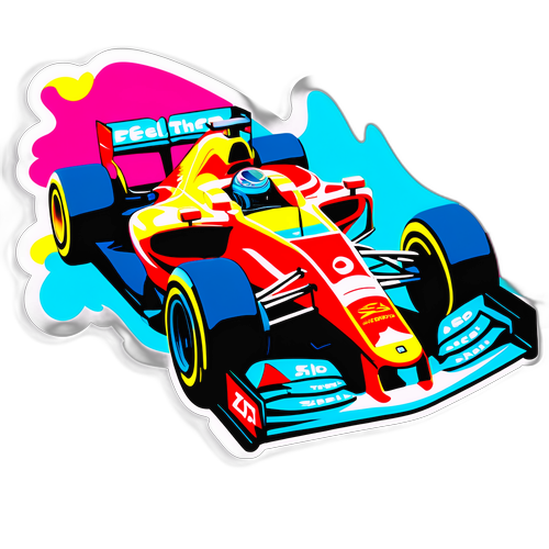 Formula 1 Autokilpailu Auto Radalla