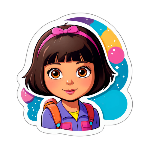 Αυτοκόλλητο αφιερωμένο στη Δώρα Πάντελη