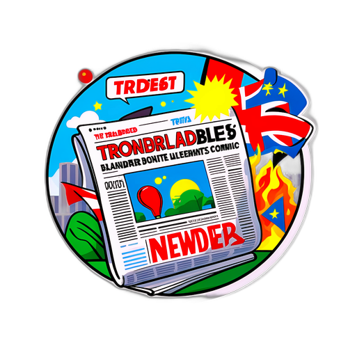 Levende Nyheter Sticker